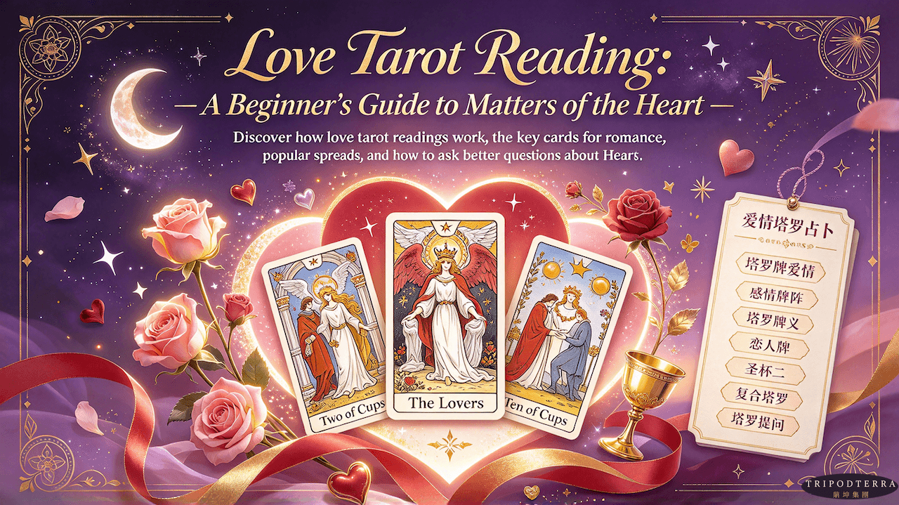 Love Tarot Reading: A Beginner's Guide to Matters of the Heart