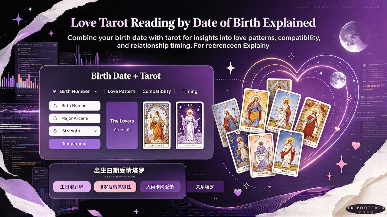Love Tarot Reading by Date of Birth Explained