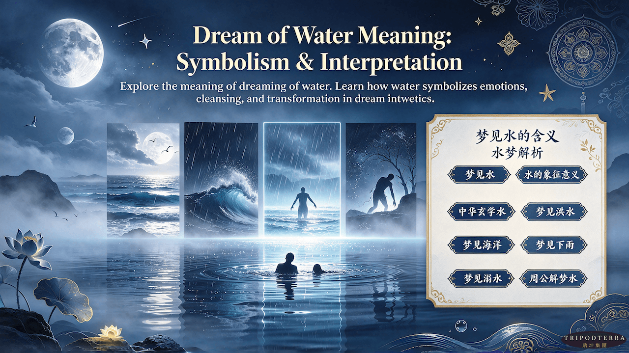 Dream of Water Meaning: Symbolism & Interpretation