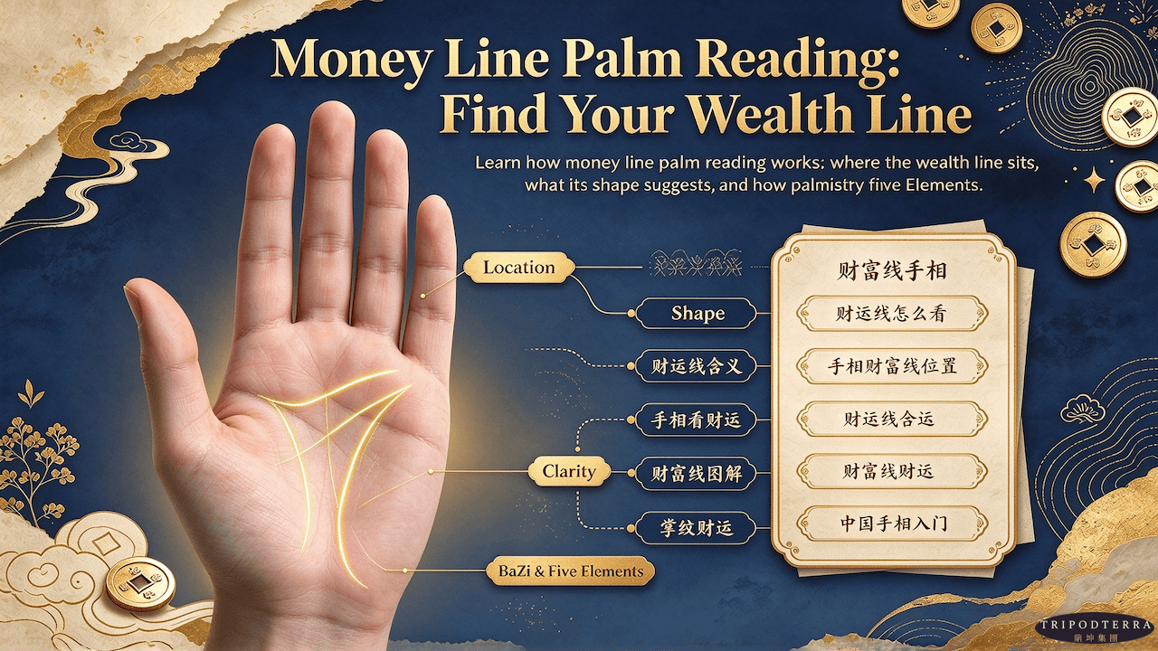 财富线手相入门:看懂你的财运线