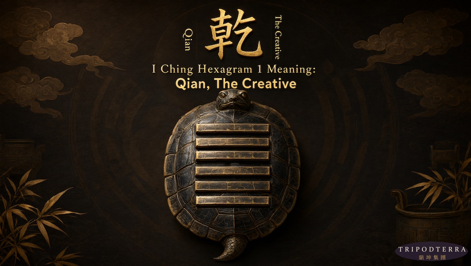 I Ching Hexagram 1 Meaning: Qian, The Creative