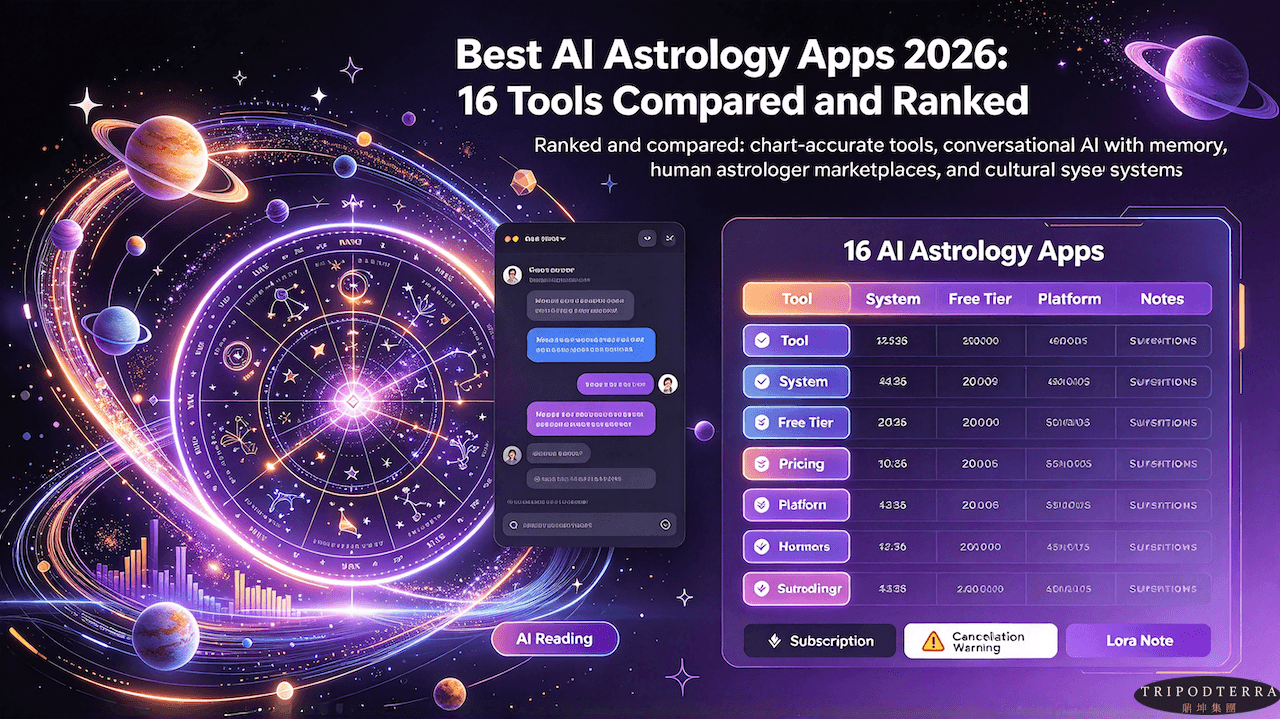 Best AI Astrology Apps 2026: 16 Tools Compared and Ranked